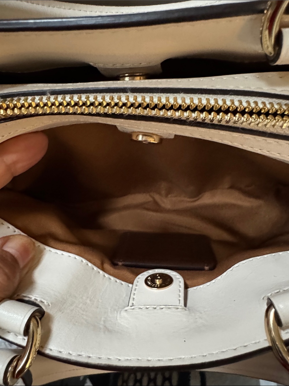 ❤️Coach Mini Lillie Carryall In Signature Canvas ❤️ - Picture 12 of 17